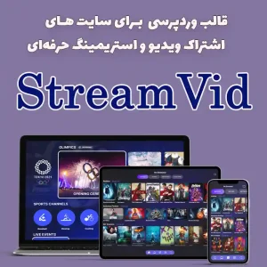 قالب StreamVid
